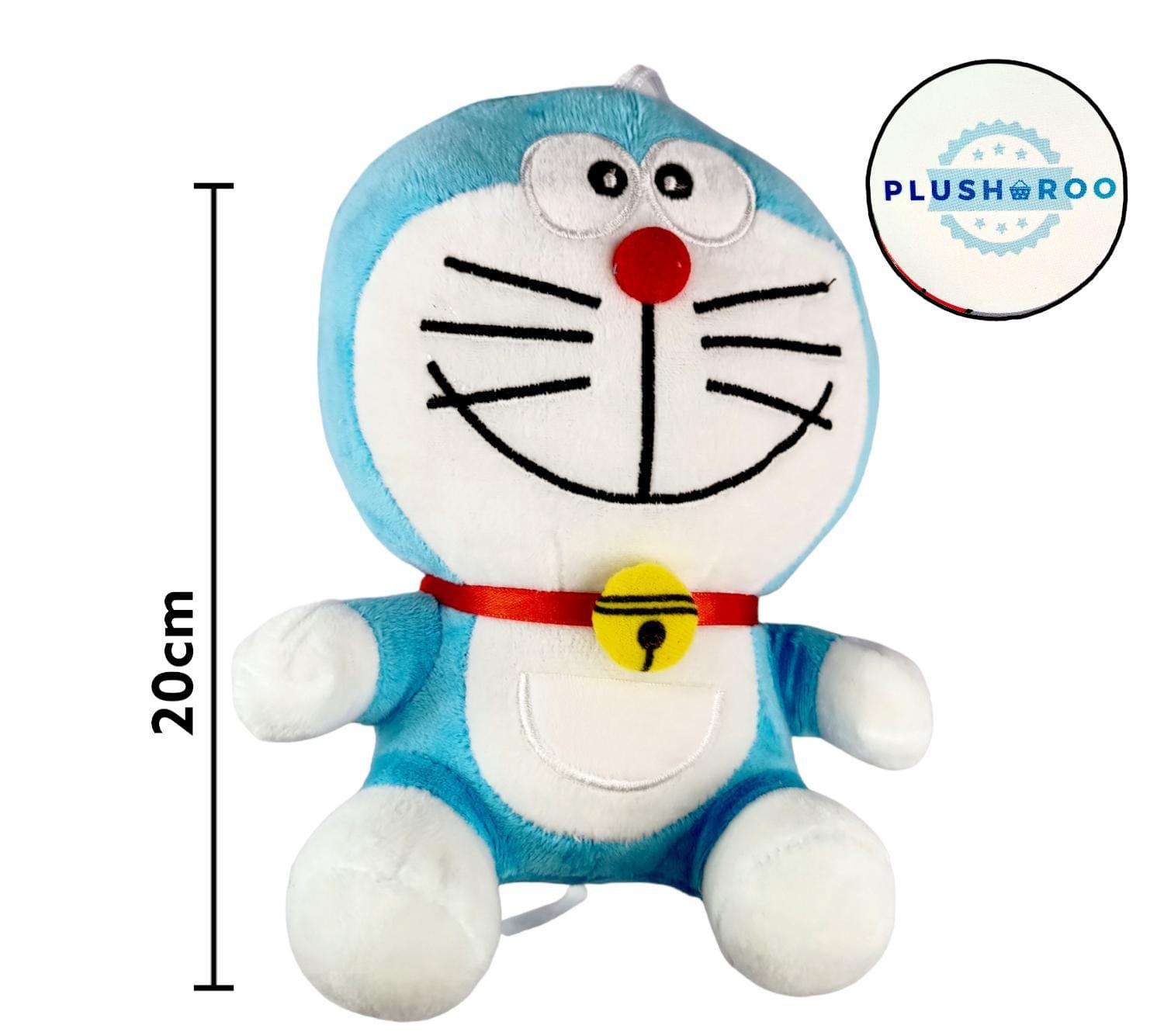 Peluche Premium PLUSHAROO Doraemon 20cm